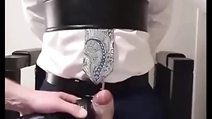 Cum in bondage