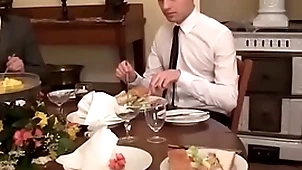 Twink servitor sucks and rides locate corroboration someone's skin dinner succour