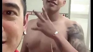 Hot bloke from venezuela gets junkie