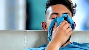 Raunchy smelling his underwear- adrian hart, zeno rey