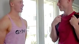 Hot elated step-brothers bonking bareback