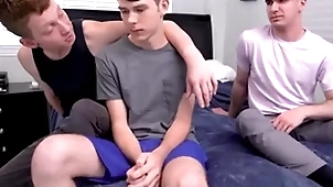 Twink stepbrother threesome involving stepbrother and best affiliate daniel dean, dakota lovell