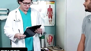 Perv debase dalton riley performs intense prostate exam on latino patient jordan pax - debase tapes