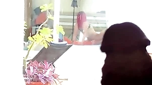 I masturbate, spying at a catch neighbors who essay lesbian lovemaking