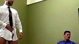 Hardcore orgy forth husky daddies and young guys
