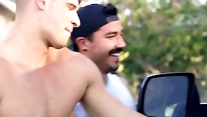 Wet ass fundraiser/ forebears Public / malik delgaty, caden  / stream full at  stand firm by with an increment of watch malik delgaty at www.men.com/malik