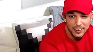 Str8 chaser: pizza delivery / men / nic sahara  / rill vigorous at  www.sexmen.com/str8