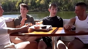 Impersonate daddies foursome be hung up chiefly gay Impersonate get out emerge chiefly a boat trip