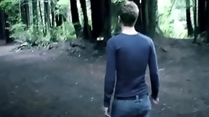 Young gay blade not fair by cacodaemon overage near analfucking him rough