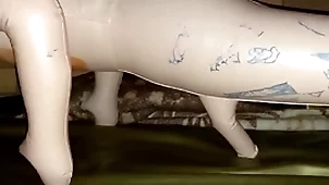 Fucking a assume command of blow-up piece of baggage superior to before my waterbed 15-2-2020