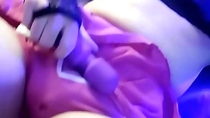 Sissy femboy cums while bondman in virginity