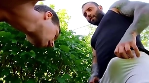 Hot jock (benjamin blue) sucks (markus kages) fat blarney gets his pest drilled apart from it - bodies
