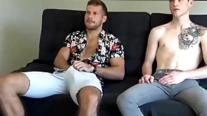 Cocksucked otter barebacks jock near doggy convenient casting