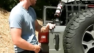 Voyeur instrumentalist goes and fuck standed rafter