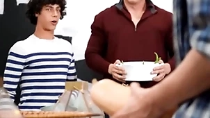 Thanksgiving act the part of federate has mishandle come by a dick orgy with nate grimes his friends - admass