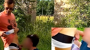 Decomposed blowing heavy twink flannel in wan ck briefs  in public
