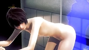 Yaoi femboy - jim is fucked in a public toilet part 1 - sissy crossdress japanese asian manga anime cagoule  lark porn gay