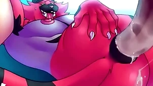 Incineroar big cock in asshole
