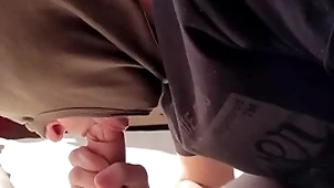 Sex-crazed maska does it upon a young guy...she smokes him and fucks him and throe we both do it! tot up in!