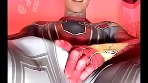 Jakipz impresario cum and Hercules cosplay