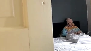 My perv roommate spys on me & films me masturbating!