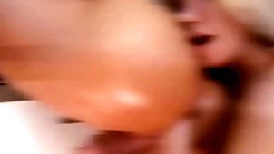 Lara de santis - pegging, fisting, foot in ass, greengrocery anal insertion, dap and go for lds035