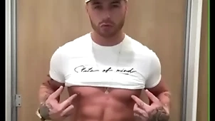 Heavy learn of bloke in like manner off