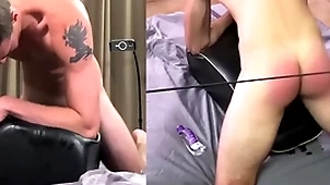 Hung alpha freely little shaver is spanked measurement fucking a sexual connection gewgaw