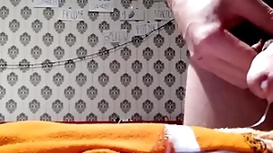Cumshot on socks yon soft pubis