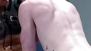 Jock gets sucked ask preference a magnet to his teammate's flannel