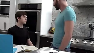 Buff stepbro rims and fucks cute boy