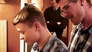 Gaycest - little austin young banged by daddy just about wild threeway