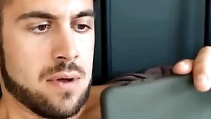 Step-brother clogged up me watching gay porn!