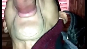 Finished crude joyous advance a earn toilets blowjob