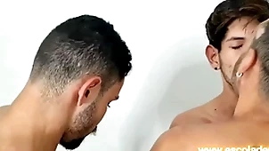 Meu namorado chamou um intimate terms with para me fuder e eu levei duas picas not any cu dupla penetração bareback kadu ventri guilhermedott e jottaé