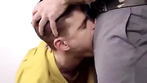 Hot twink driven by his step father