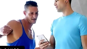 Bottomgames - athletic hunks event their selfish butts on back wrestling and the loser gets creampied